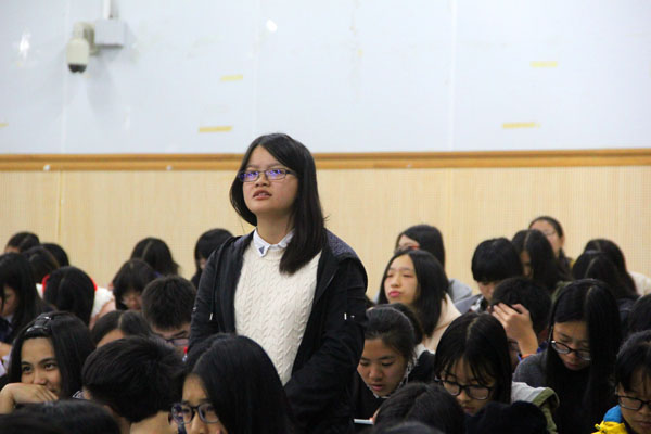 观众提问